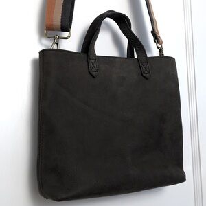 NWT Madewell Top Zip Crossbody Transport Tote
